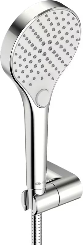 Set za Kadu Hansa Viva u kromu s ručnim tušem, crijevom i tri funkcije