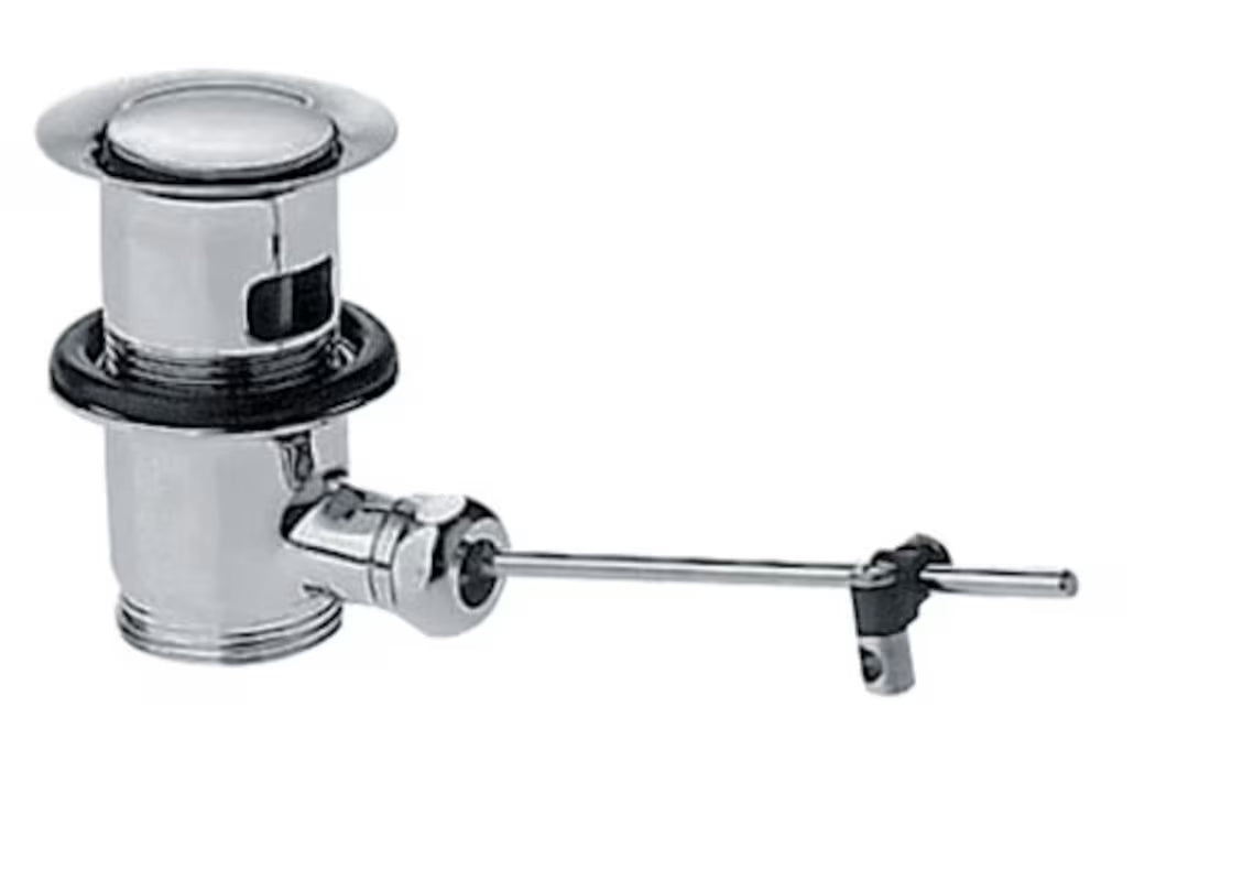 Hansgrohe odvod za umivaonik u kromu s upravljanjem polugom pro umivaonici s preljevom