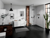 Hansgrohe addstoris držač toaletnog papira s poklopcem u mat crnoj izvedbi za zidnu montažu