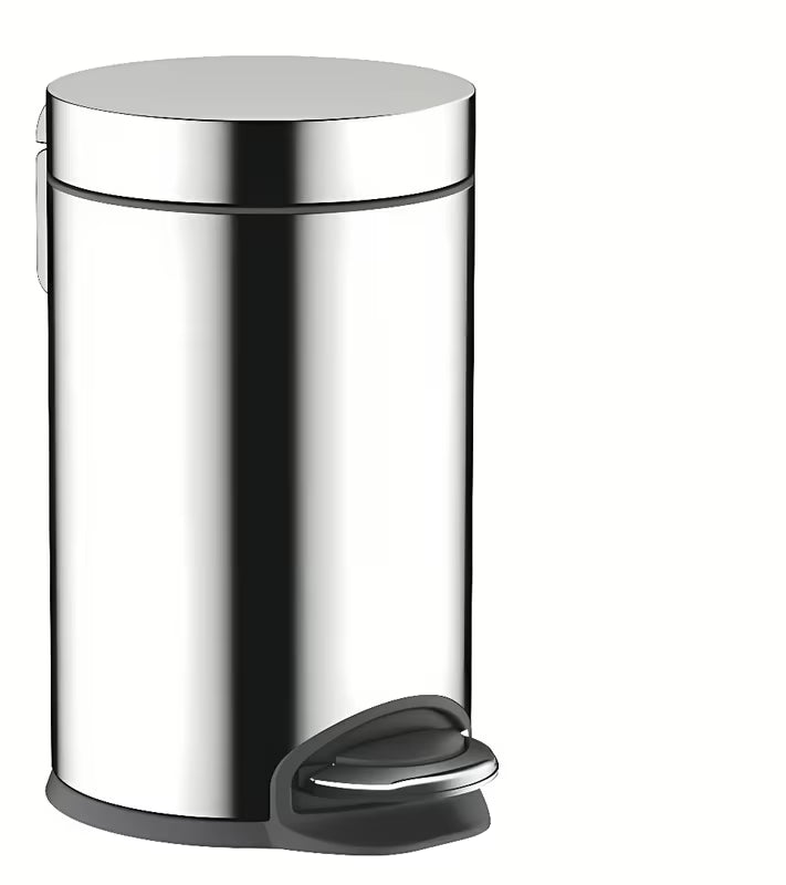 Kromirani kanta za otpad hansgrohe addstoris s pedalom i tihim zatvaranjem soft Close, zapremnina 3 l.