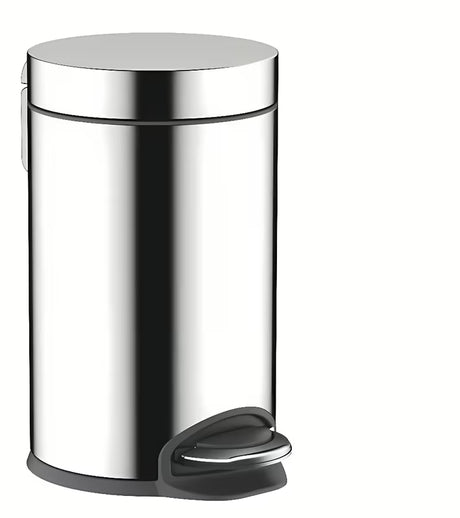 Kromirani kanta za otpad hansgrohe addstoris s pedalom i tihim zatvaranjem soft Close, zapremnina 3 l.