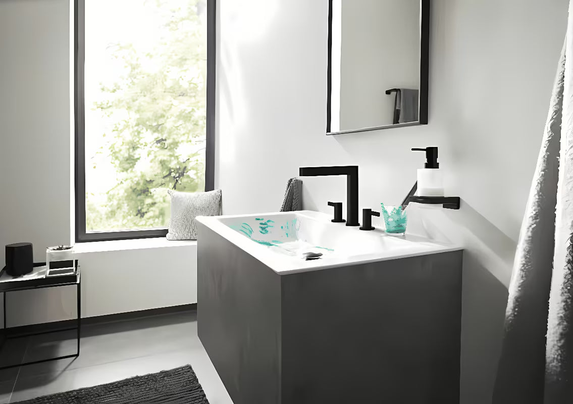 Hansgrohe addstoris zidni dozator tekućeg sapuna s držačem u mat crnoj boji