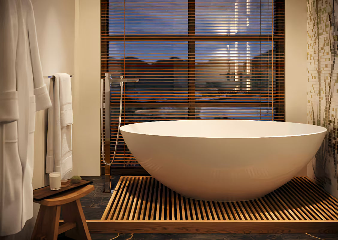 Kromirani zidni držač ručnika Hansgrohe addstoris s minimalističkim dizajnom i skrivenim pričvršćenjem.