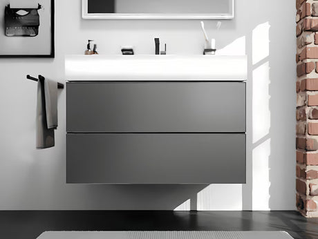 Hansgrohe addstoris dvostruki zidni držač ručnika u mat crnoj boji sa skrivenim pričvršćenjem.