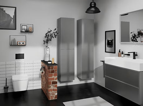 Hansgrohe addstoris držač toaletnog papira s poklopcem u mat crnoj izvedbi za zidnu montažu