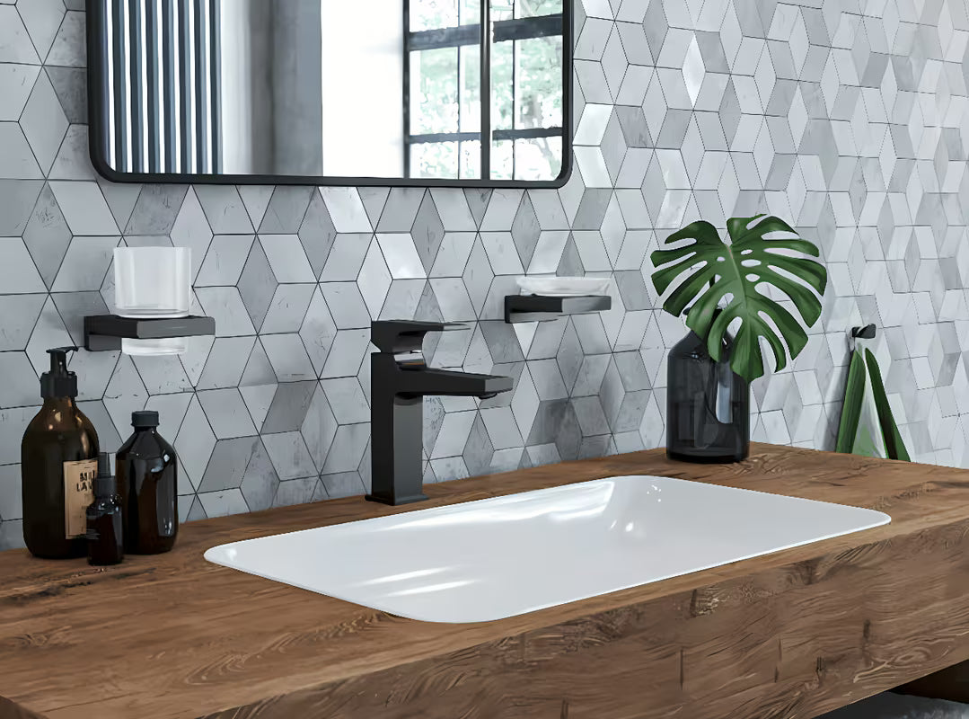 Metalni kukica za ručnik hansgrohe addstoris u brušenom crnom kromu sa skrivenim pričvršćenjem.