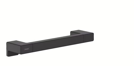 Metalni kupaonski ručka hansgrohe addstoris u mat crnoj završnoj obradi sa skrivenim pričvršćenjem