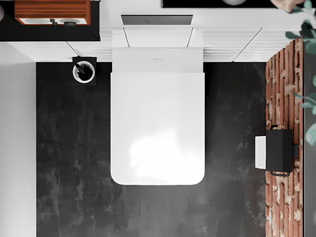 Zidna ČETKA za Wc hansgrohe addstoris u mat crnoj boji s držačem od metala i stakla