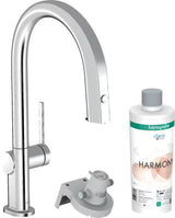 Kromirana miješalica za sudoper hansgrohe Aqittura s filtrom s izvlačivim izljevom