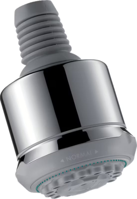 Hansgrohe Clubmaster nadglavni tuš u krom izvedbi s prebacivanjem između tri mlaza i podesivim kutom