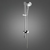 Hansgrohe Croma 100 tuš set u izvedbi chrome s ručnim tušem, šipkom, crijevom, klizačem i posudicom za sapun
