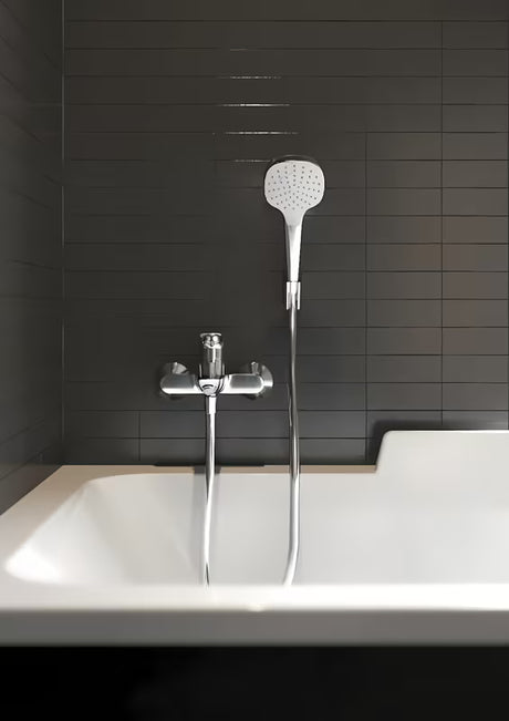 Hansgrohe Croma Select set za kadu s ručnim tušem 110 mm u bijeloj i krom izvedbi
