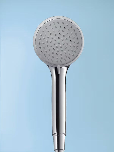 Hansgrohe Croma tuš sustav s termostatskom miješalicom u izvedbi chrome s nadglavnim tušem 220 mm