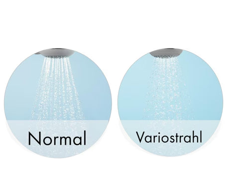 Ručni tuš Hansgrohe Crometta 85 Vario u kromu s okruglom glavom i dvije vrste mlaza