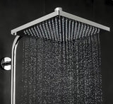 Hansgrohe Crometta E tuš sustav s termostatskom miješalicom u krom izvedbi s nadglavnim i ručnim tušem