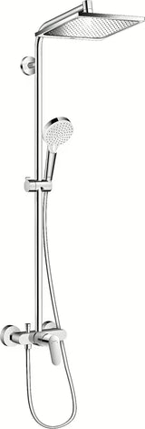 Hansgrohe Crometta E tuš sustav u krom izvedbi s nadglavnim tušem 240x240 mm i ručnim tušem