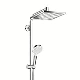 Hansgrohe Crometta E tuš sustav u krom izvedbi s nadglavnim tušem 240x240 mm i ručnim tušem