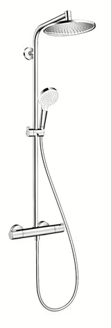 Hansgrohe Crometta S tuš sustav s termostatskom miješalicom, nadglavni tuš 240 mm i ručni tuš, krom