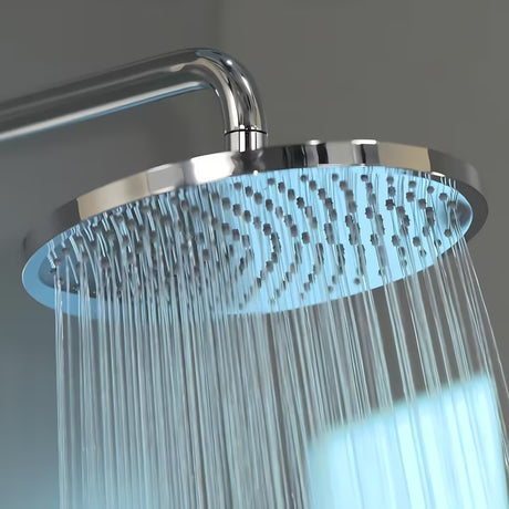 Hansgrohe Crometta S tuš sustav u krom izvedbi s nadglavnim tušem i ručnim tušem