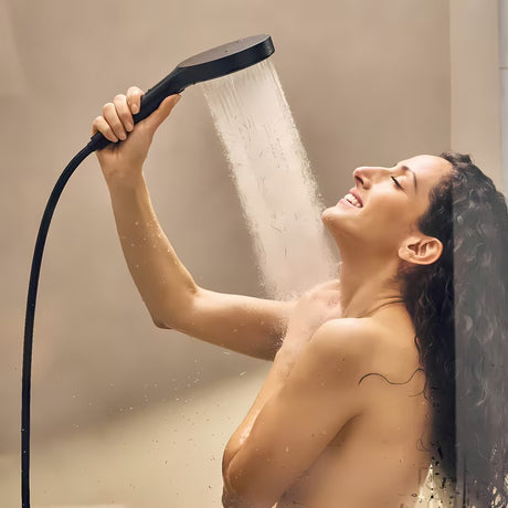 Hansgrohe Designflex tekstilno tuš crijevo 1,25 m u mat crnoj boji s priključkom G ½