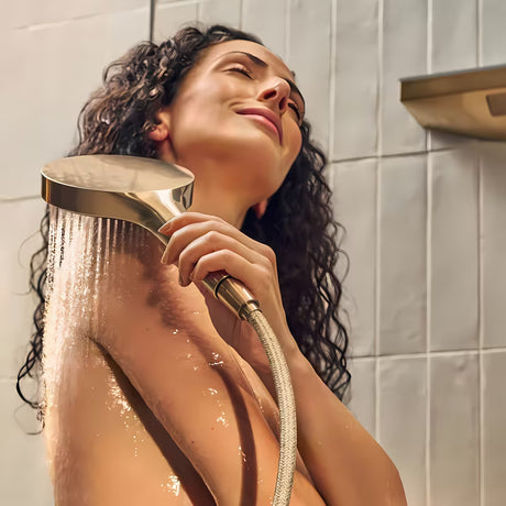 Tekstilno tuš crijevo hansgrohe Designflex u brušenoj bronci, duljina 1,60 m