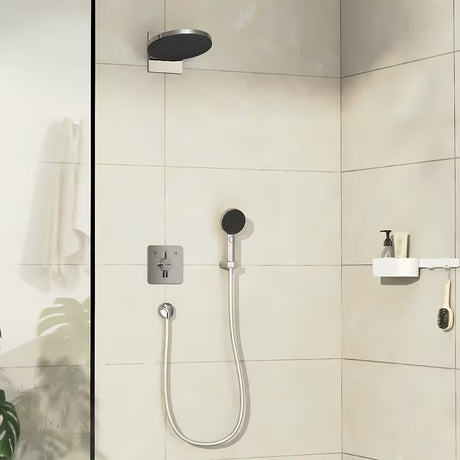 Podžbukna miješalica za tuš hansgrohe duoturn Q u krom izvedbi pro za upravljanje dvama potrošačima
