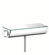 Hansgrohe Ecostat Select termostatska miješalica za tuš u kromu s policom od sigurnosnog zrcalnog stakla