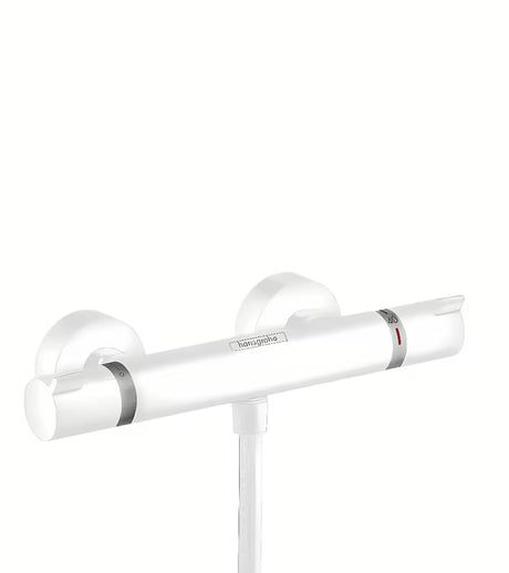 Hansgrohe Ecostat Comfort termostatska miješalica za tuš za zid u mat bijeloj boji