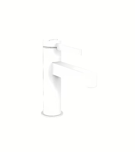 Hansgrohe Finoris jednoručna baterija slavina za umivaonik u mat bijeloj boji s odvodnim setom push-open