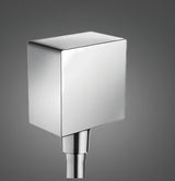 Hansgrohe fixfit Square podžbukni priključak tuš crijeva u krom izvedbi s nepovratnim ventilom