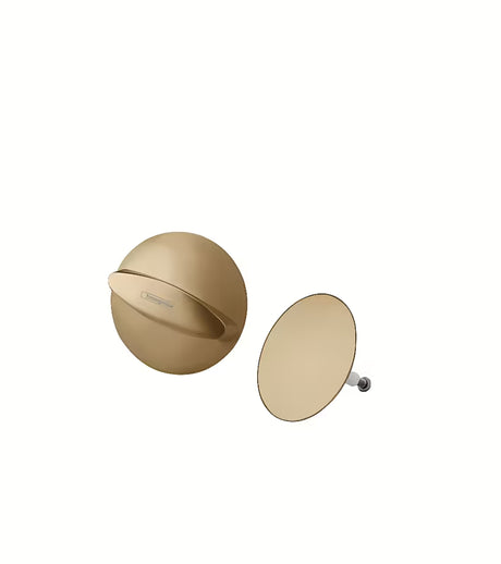 Hansgrohe Flexaplus odljevno preljevna garnitura za kadu u brušenoj bronci s okretnim upravljačem i sigurnosnim čepom