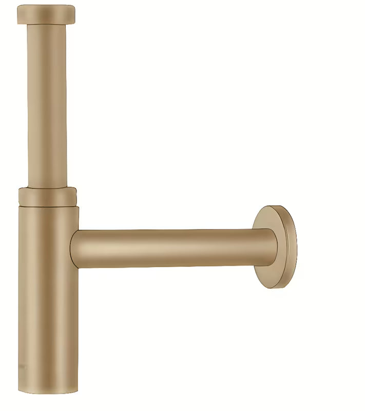 Hansgrohe Flowstar S sifon za umivaonik u brušenoj bronci s pravokutnim dizajnom