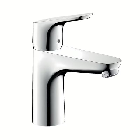 Kromirana jednoručna baterija miješalica za umivaonik Hansgrohe Focus bez odvoda