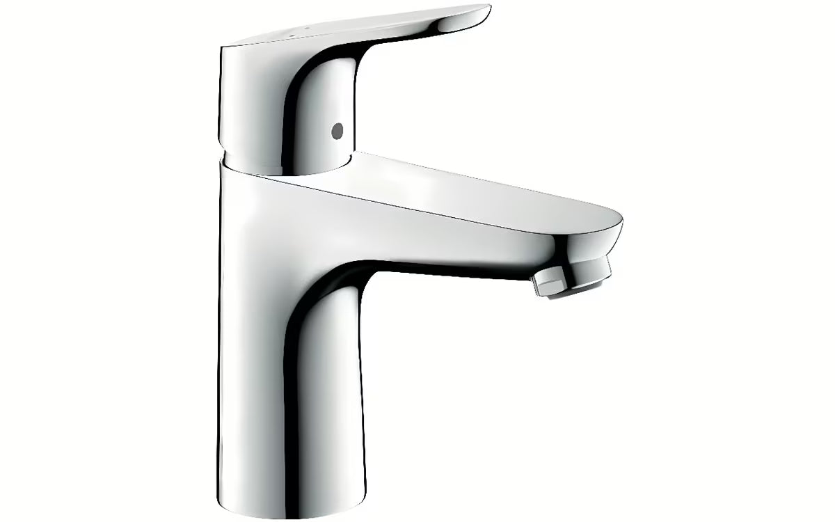 Kromirana jednoručna baterija miješalica za umivaonik Hansgrohe Focus bez odvoda s normalnim mlazom