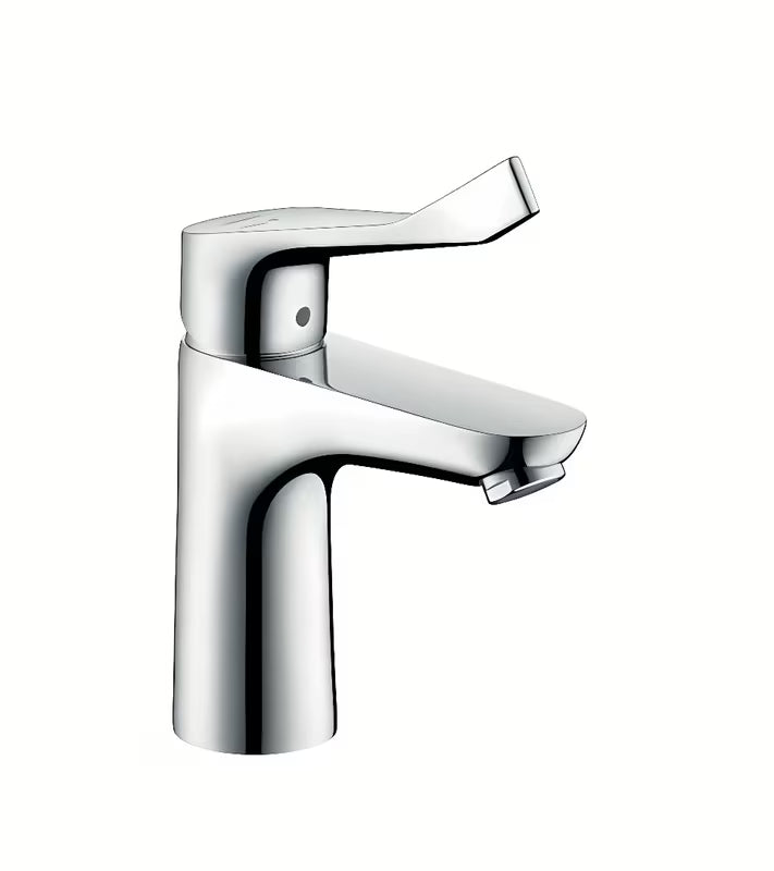 Kromirana jednoručna baterija miješalica za umivaonik Hansgrohe Focus bez odvoda s laminarnim mlazom
