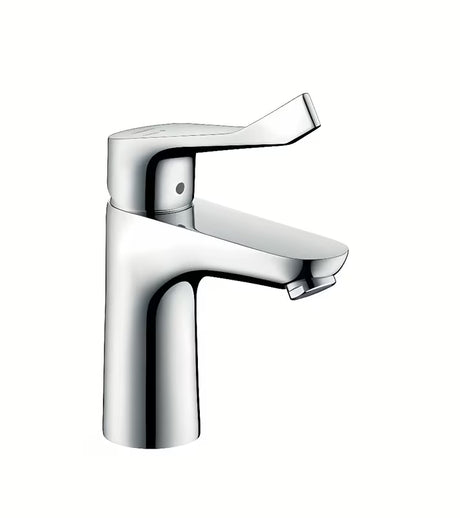Kromirana jednoručna baterija miješalica za umivaonik Hansgrohe Focus bez odvoda s laminarnim mlazom
