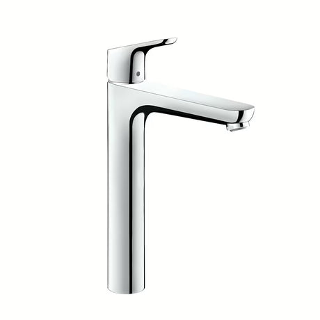 Hansgrohe Focus visoka jednoručna baterija miješalica za umivaonik u krom izvedbi s odvodnim setom