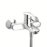 Zidna jednoručna baterija miješalica za kadu Hansgrohe HG248 u krom izvedbi s tehnologijom AirPower