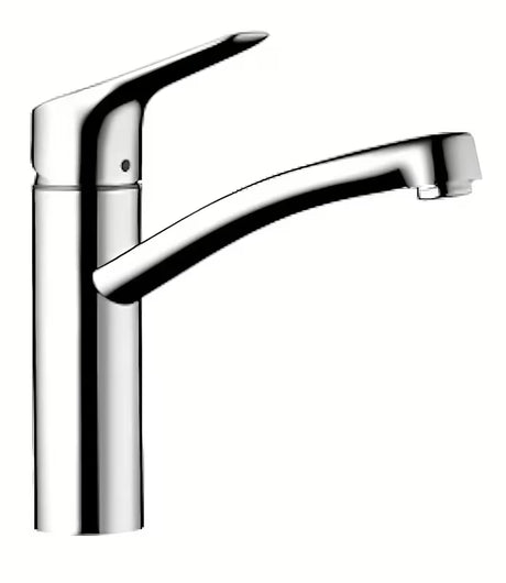 Kromirana stojeća miješalica za sudoper Hansgrohe HG248 s okretnim izljevom i tehnologijom EcoSmart