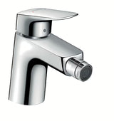 Kromirana jednoručna baterija miješalica za bide Hansgrohe Logis s odvodom i perlatorom sa zglobnim spojem