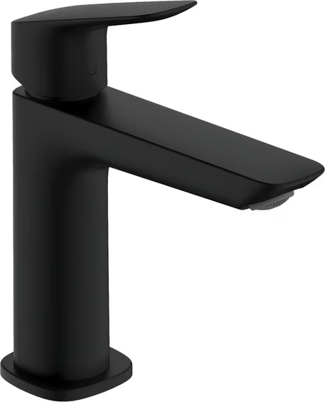 Hansgrohe Logis jednoručna baterija miješalica za umivaonik u mat crnoj izvedbi pro za stojeću montažu.