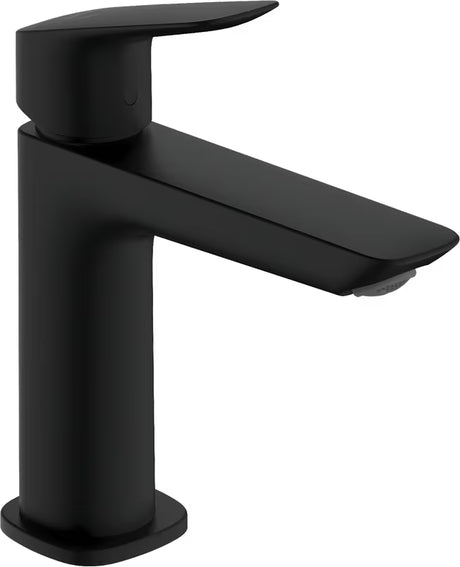 Hansgrohe Logis jednoručna baterija miješalica za umivaonik s odvodom u mat crnoj boji