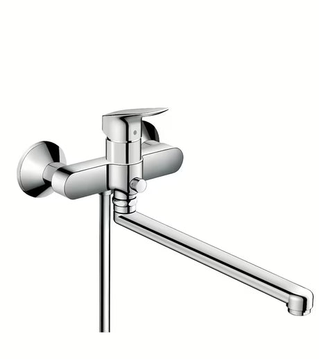Hansgrohe Logis jednoručna baterija zidna miješalica za kadu u krom izvedbi