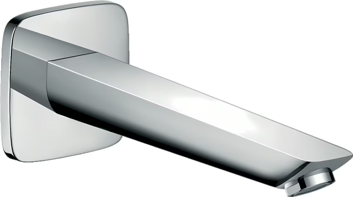 Hansgrohe Logis zidni izljev za kadu u krom izvedbi s dizajnom SoftCube