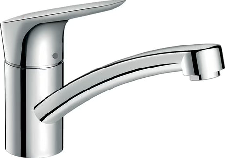 Hansgrohe Logis M31 jednoručna baterija stojeća miješalica za sudoper u kromu s okretnim izljevom
