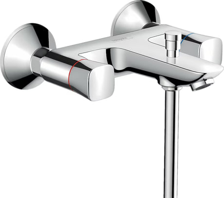 Hansgrohe Logis ventilna zidna miješalica za kadu u krom izvedbi s preklopnikom kada tuš