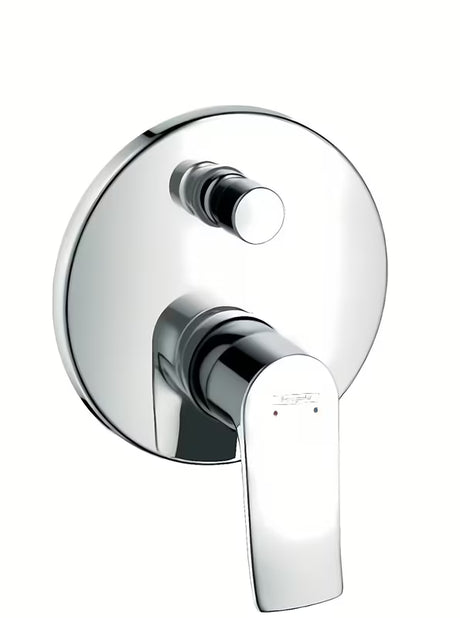 Hansgrohe Metris podžbukna za tuš i miješalica za kadu u krom izvedbi