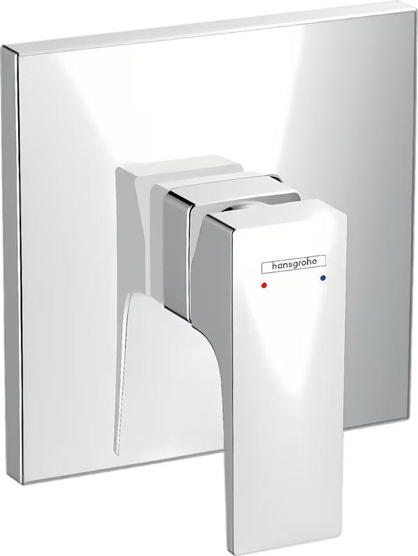 Hansgrohe Metropol podžbukna jednoručna baterija miješalica za tuš u krom izvedbi s četvrtastim dizajnom