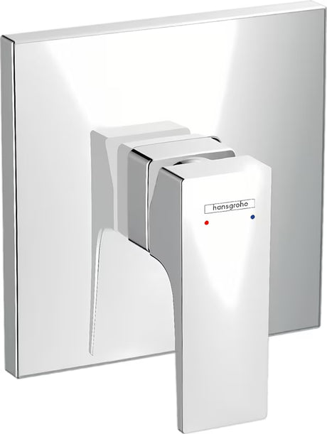 Hansgrohe Metropol podžbukna jednoručna baterija miješalica za tuš u krom izvedbi s četvrtastim dizajnom