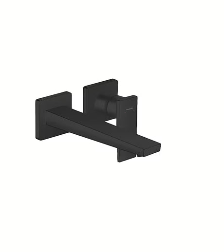 Hansgrohe Metropol podžbukna miješalica za umivaonik za zid u mat crnoj izvedbi